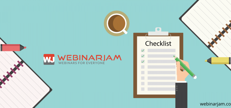 Critique Your Webinars Checklist