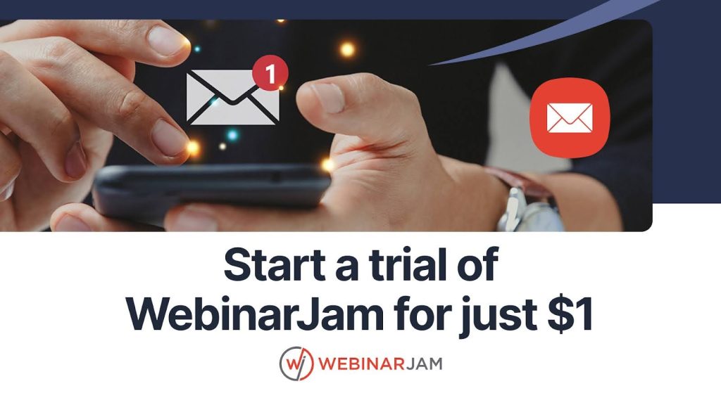 Start a trial of WebinarJam for just $1